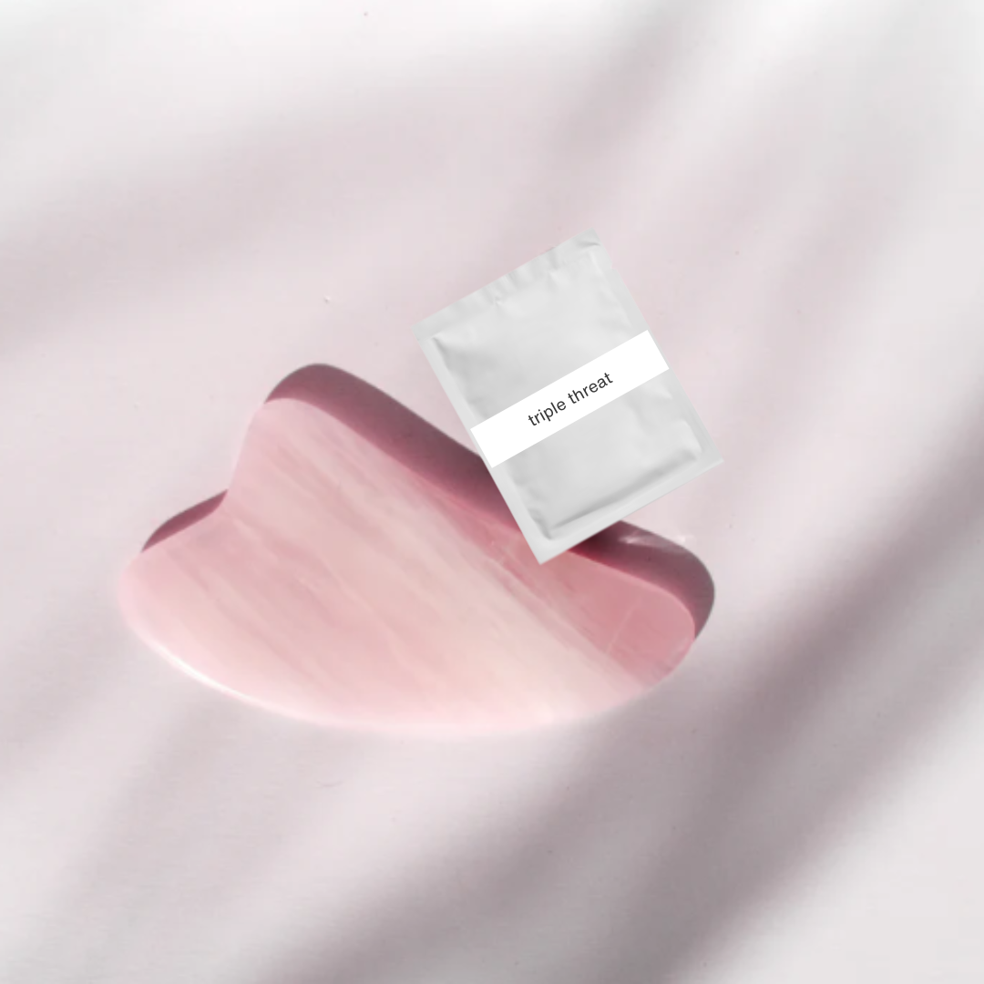 INTRO GUA SHA TOOL | Rose Quartz Heart