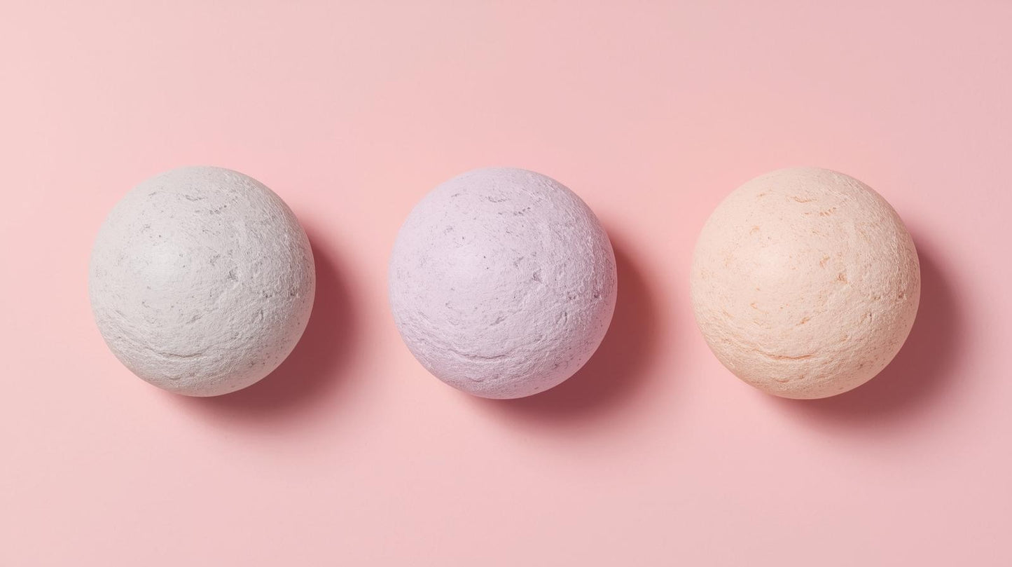 Mini Natural Bath Bombs – Clean, Kid-Safe, Essential Oil Scents