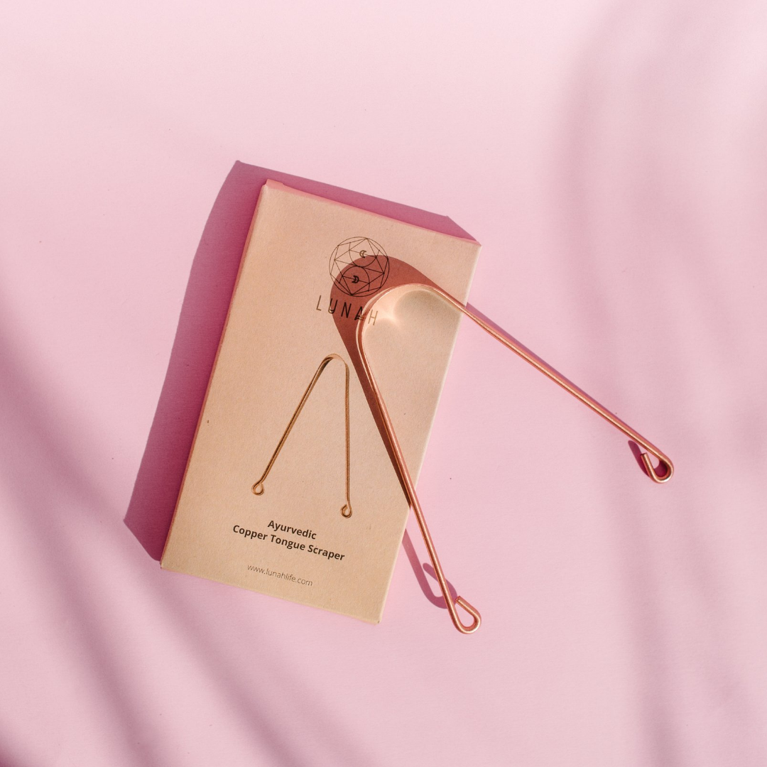 Copper Tongue Scraper