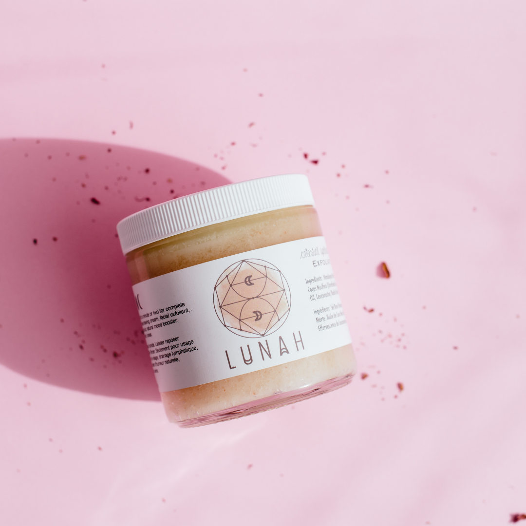 Body Exfoliate and Moisturize: Detox Salt Body Polish + Shaving Cream