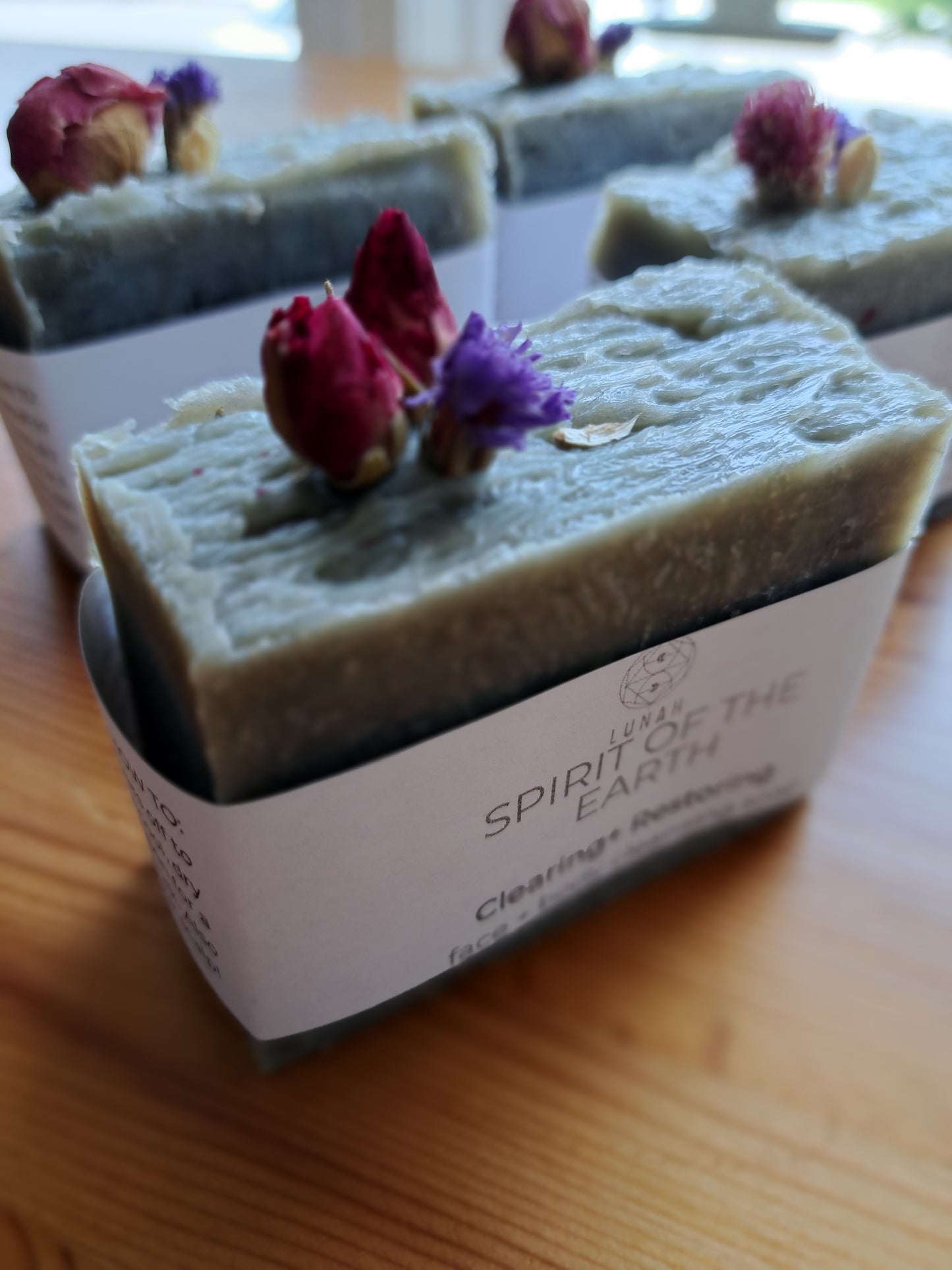 Cleanser- Spirit of the Earth Charcoal Face and Body Cleansing Soap bar to restore and hydrate your skin