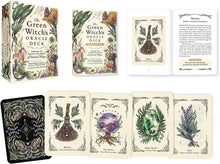 Load image into Gallery viewer, Green witch oracle deck
