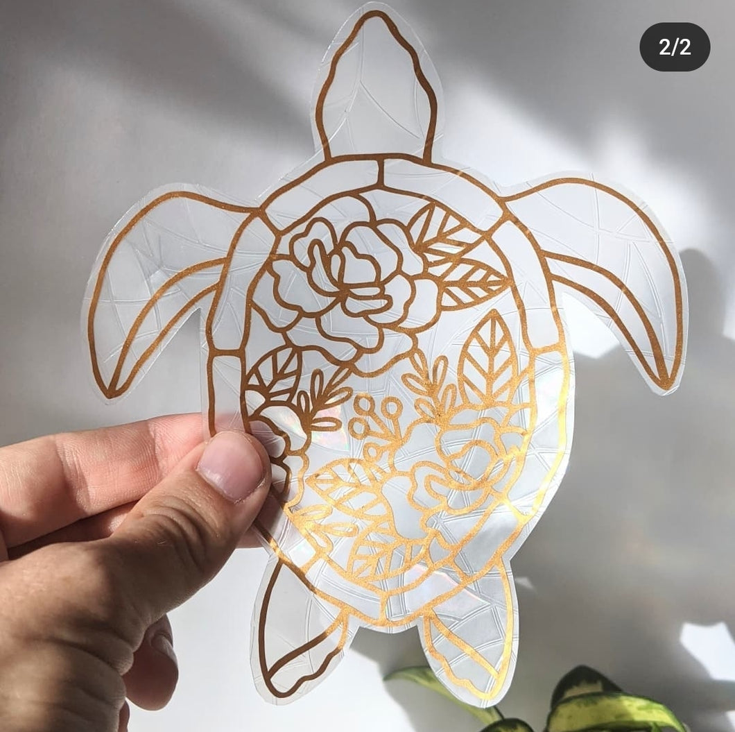 Sacred Turtle Suncatcher