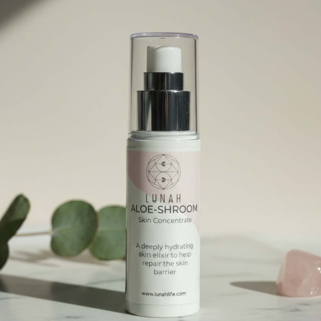 Hydration + Anti-aging: Aloe Schroom Hydrating Skin Concentrate