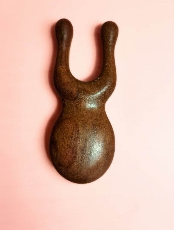 Beechwood gua sha facial tool