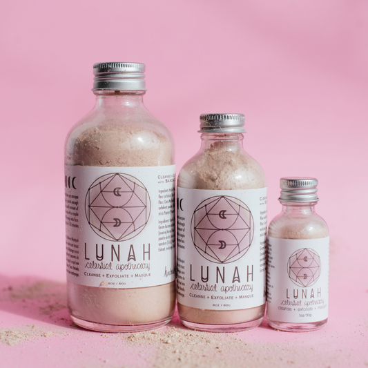 Renew Exfoliation: Sandalwood Brightening Powder