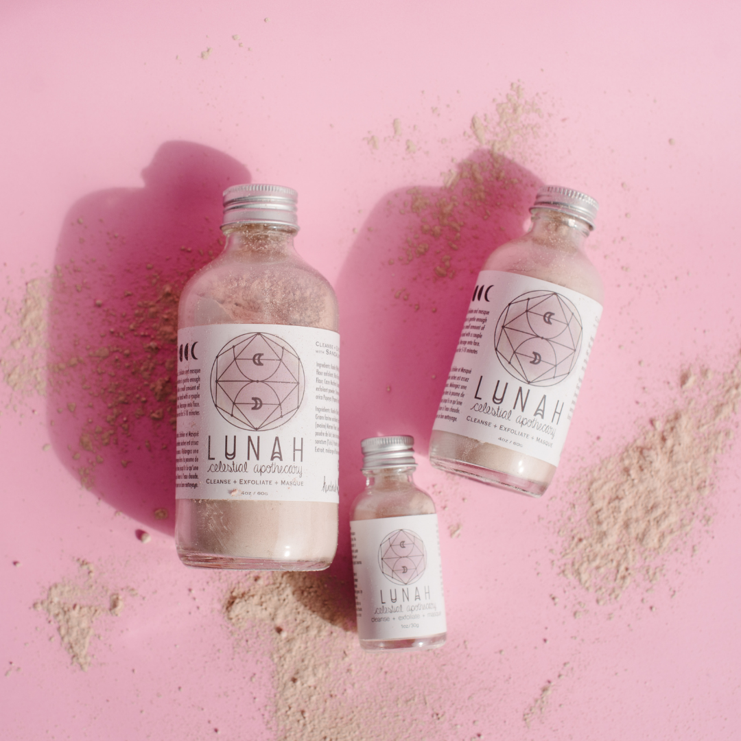 Renew Exfoliation: Sandalwood Brightening Powder