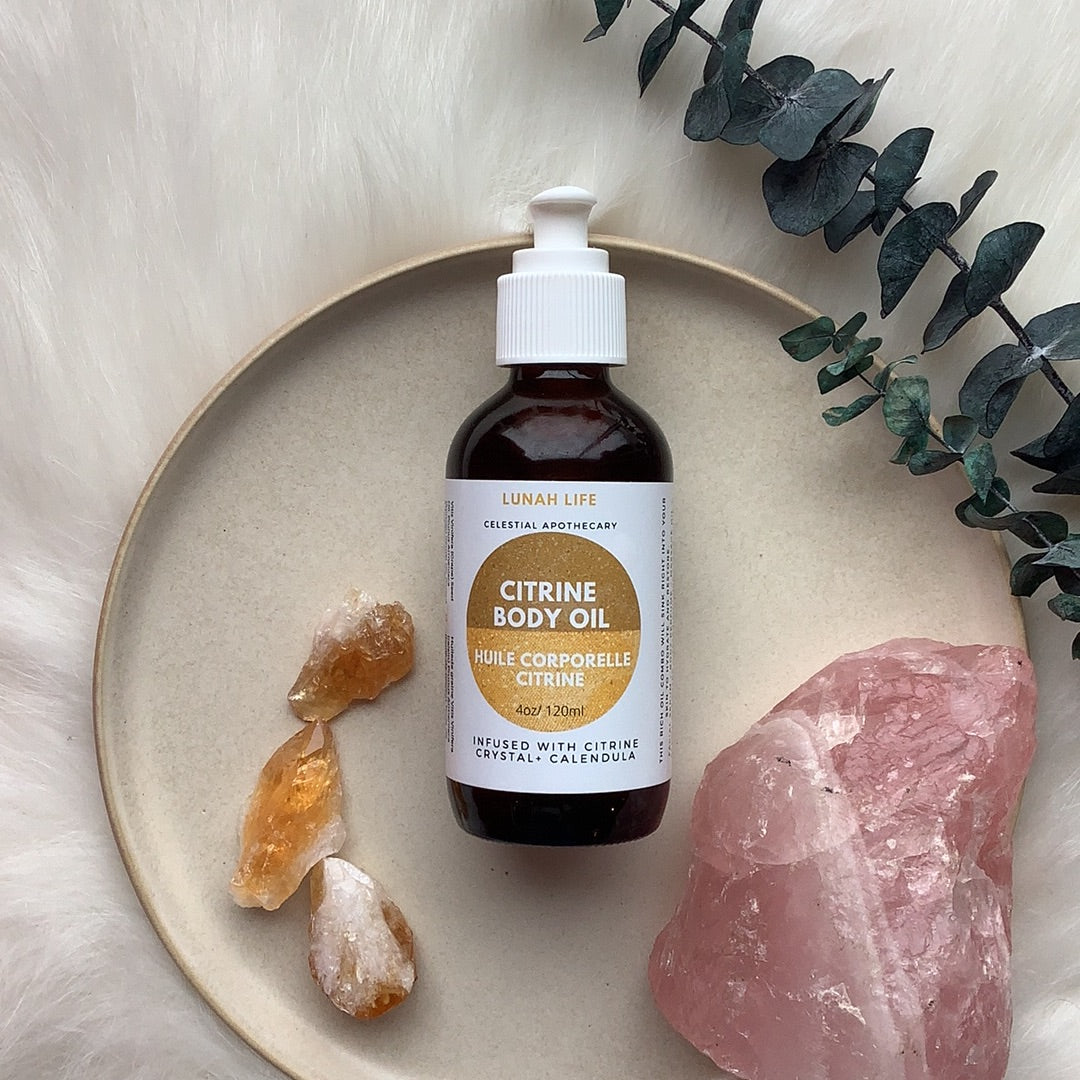 Repair + Restore: Sacred Citrine Hydrating Body Oil