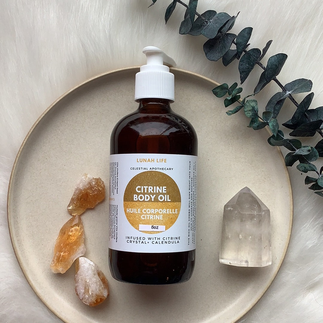 Repair + Restore: Sacred Citrine Hydrating Body Oil