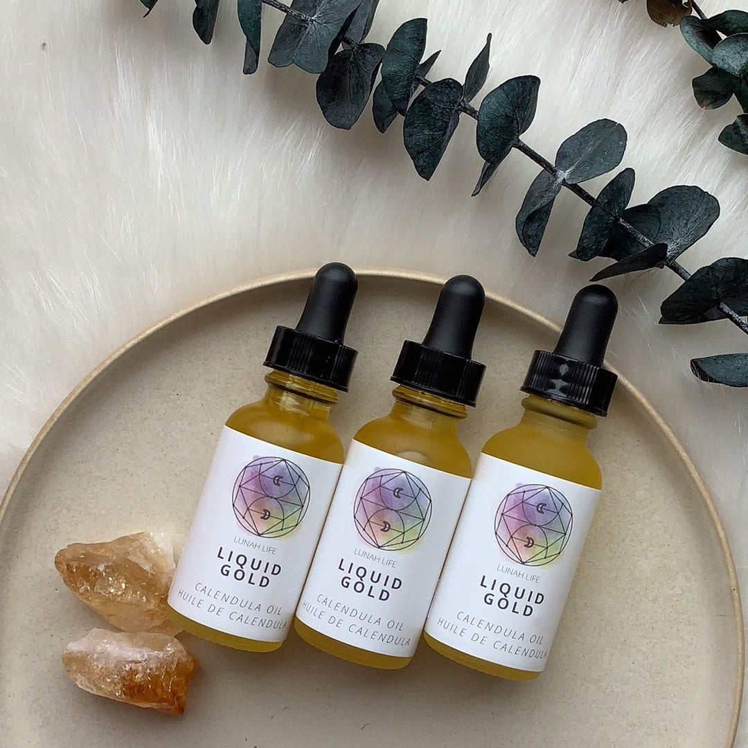 Sooth Inflammed Skin: Liquid Gold Serum