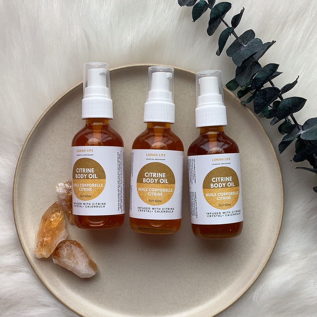 Repair + Restore: Sacred Citrine Hydrating Body Oil