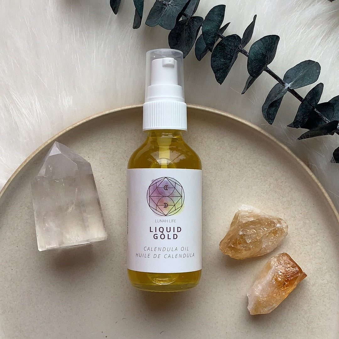 Sooth Inflammed Skin: Liquid Gold Serum